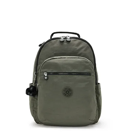Mochila Kipling Seoul Green Moss Verde