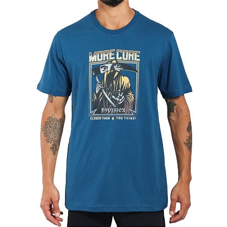 Camiseta MCD Regular Closer Than Masculina Azul
