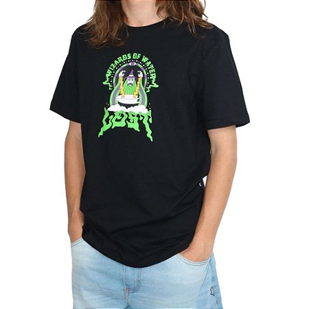 Camiseta Lost Wizard Of Water Masculina Preto