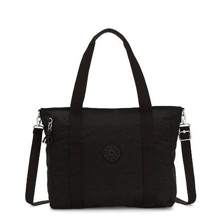 Bolsa Kipling Asseni Black Noir Preto