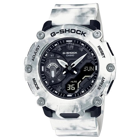 Relógio G-Shock GA-2200GC-7ADR Branco