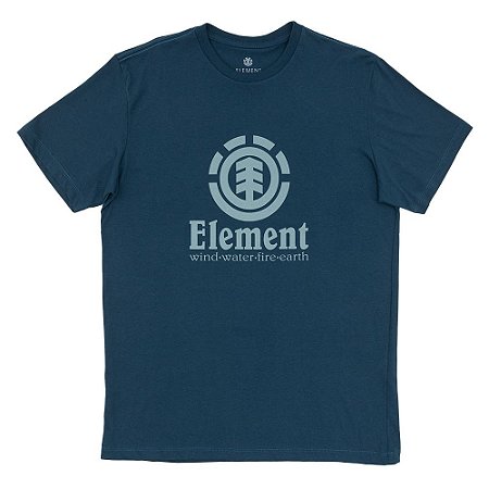 Camiseta Element Vertical Masculina Verde Escuro