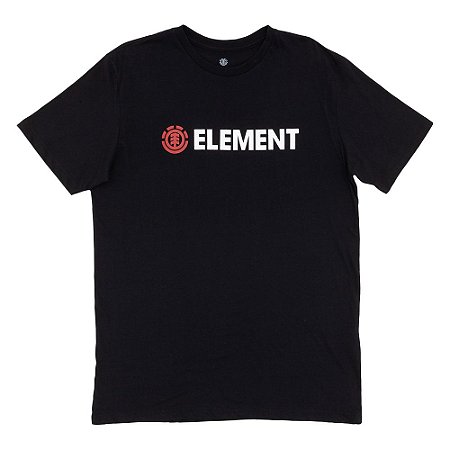 Camiseta Element Horizon Masculina Preto