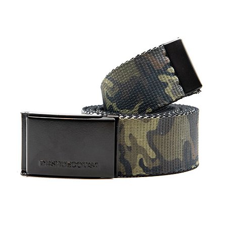 Cinto DC Shoes Web Belt 3 Verde Camuflado