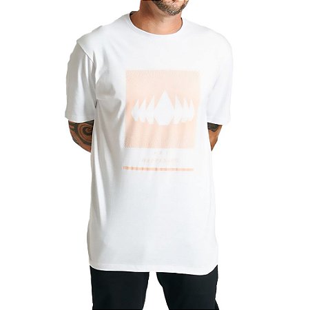 Camiseta Volcom Weight Masculina Branco