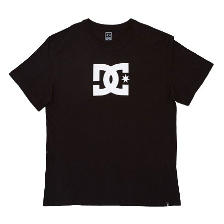 Camiseta DC Shoes DC Star Hss Plus Size Masculina Preto