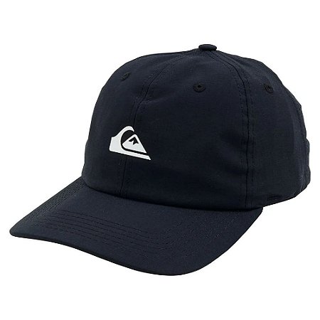 Boné Quiksilver Aba Curva Logo Essential Preto