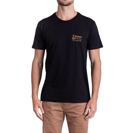 Camiseta Billabong Lounge Masculina Preto