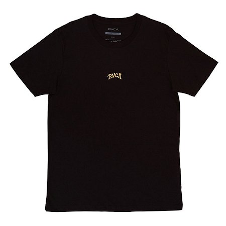 Camiseta RVCA Tropical Masculina Preto