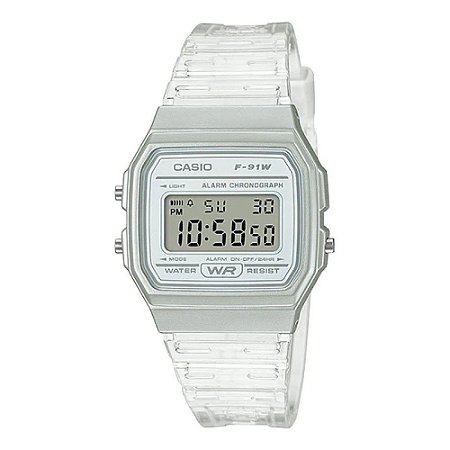 Relógio Casio Standard F-91WS-7DF Branco