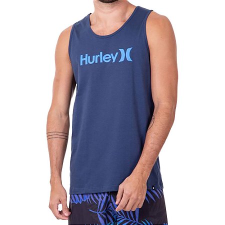 Regata Hurley O&O Solid Masculina Azul Marinho