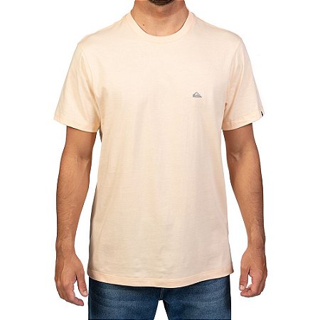 Camiseta Quiksilver Embroidery Masculina Salmão