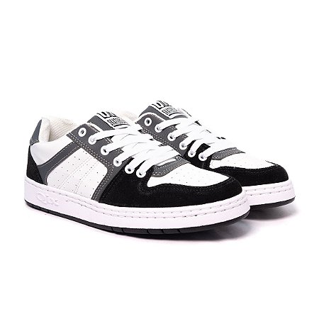 Tênis Qix 80'S Masculino Branco/Cinza Escuro