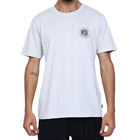 Camiseta Rip Curl Stample Tee Masculina Off White