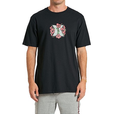 Camiseta Hurley Rose Masculina Preto
