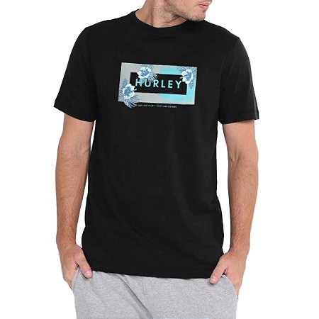 Camiseta Hurley Indoor Masculina Preto