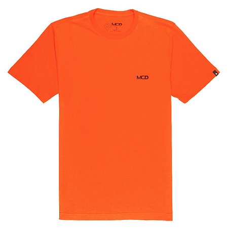 Camiseta MCD Regular Classic MCD Masculina Laranja Escuro