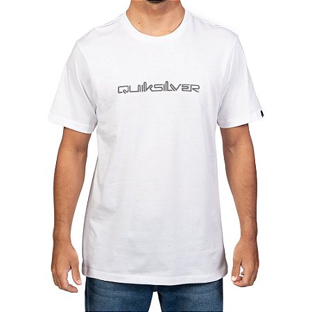Camiseta Quiksilver Endless Box Masculina Off White