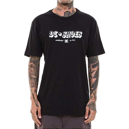 Camiseta DC Shoes Chester TSS Masculina Preto