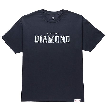 Camiseta Diamond Hometeam NY Masculina Azul Marinho