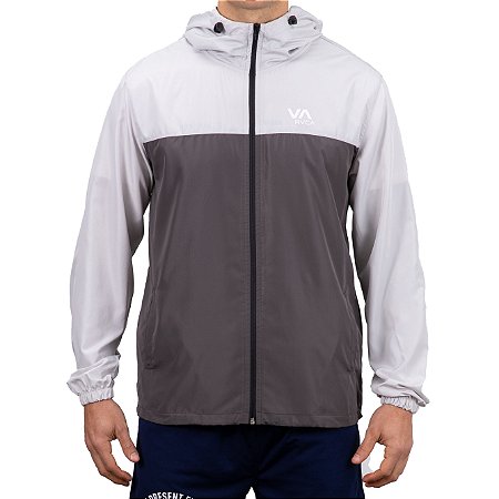 Jaqueta RVCA Outsider Packable Jacket II Masculina Cinza