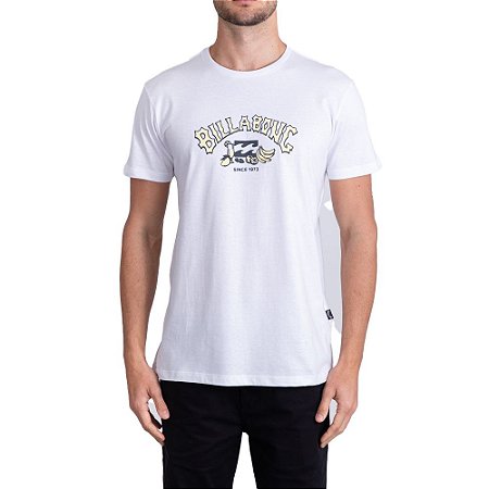 Camiseta Billabong Theme Arch I Masculina Branco