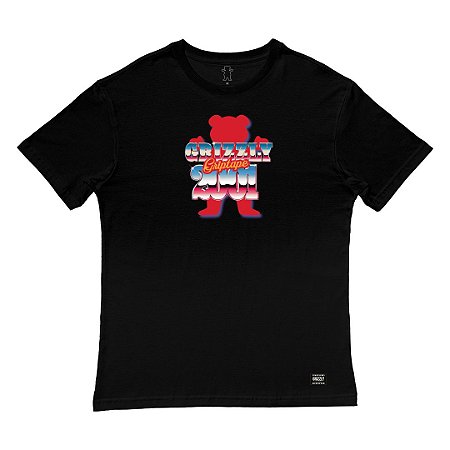 Camiseta Grizzly Cool As Ice S Masculina Preto