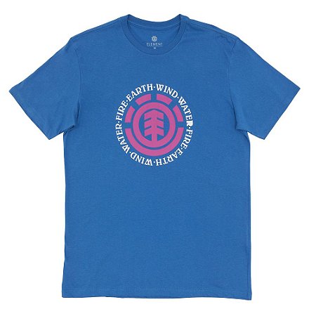 Camiseta Element Seal Masculina Azul