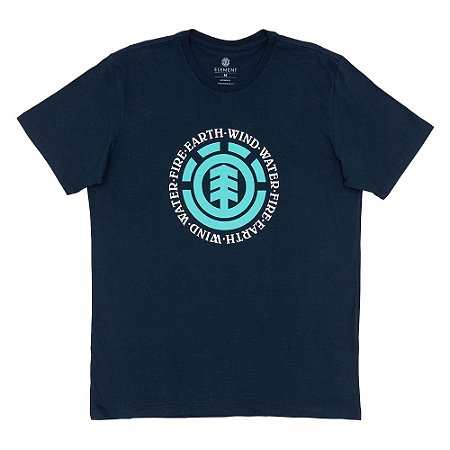 Camiseta Element Seal Masculina Azul Marinho