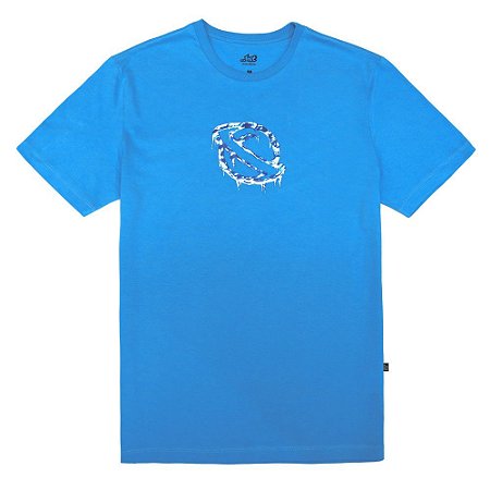 Camiseta Lost Ice Masculina Azul