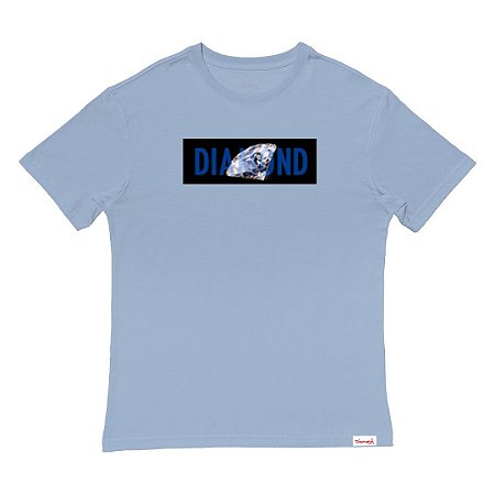 Camiseta Diamond Banded Masculina Azul