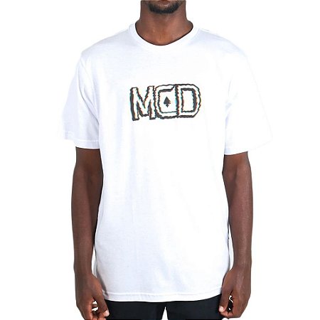 Camiseta MCD Regular Ondulação Masculina Branco