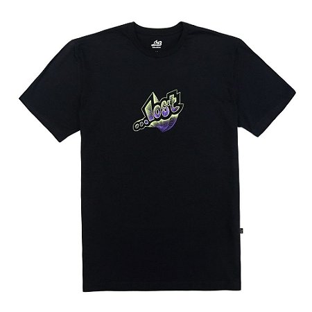 Camiseta Lost Glow Lines Masculina Preto