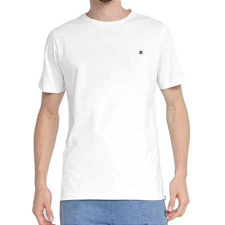 Camiseta Hurley Mini Icon Oversize Masculina Branco