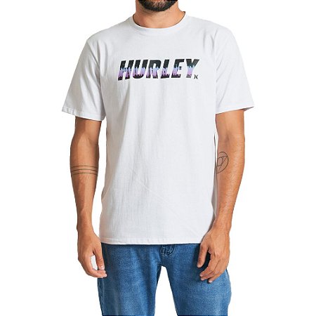 Camiseta Hurley Bootleggers Masculina Branco