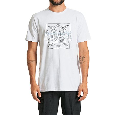 Camiseta Hurley Future Masculina Branco