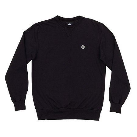 Moletom Element Careca Logo Chest Masculino Preto