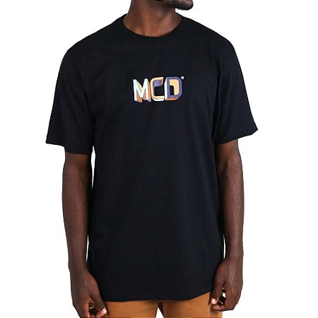 Camiseta MCD Regular Block Masculina Preto