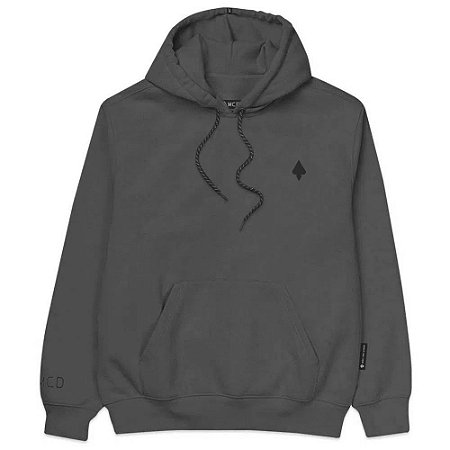 Moletom MCD Canguru Classic Espada Masculino Cinza Escuro