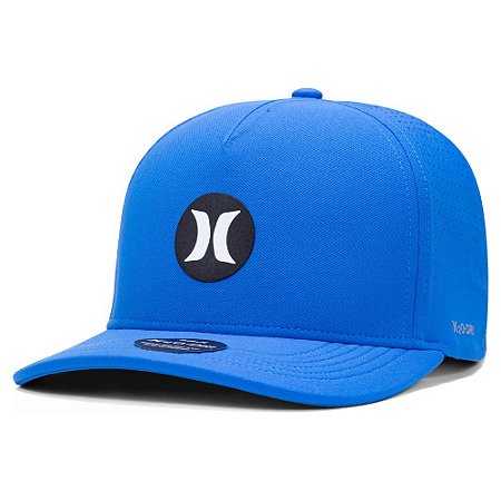 Boné Hurley Aba Curva Sticker Azul