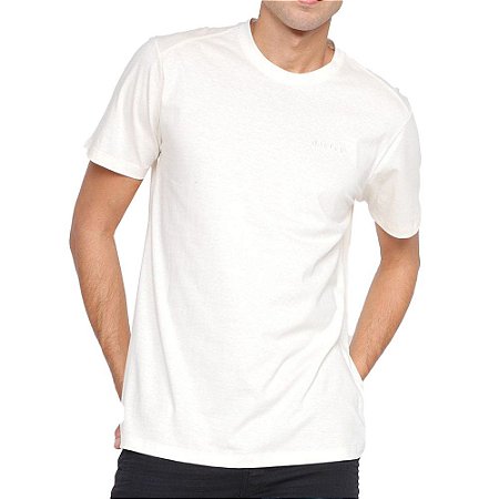 Camiseta Oakley Bark Masculina Off White