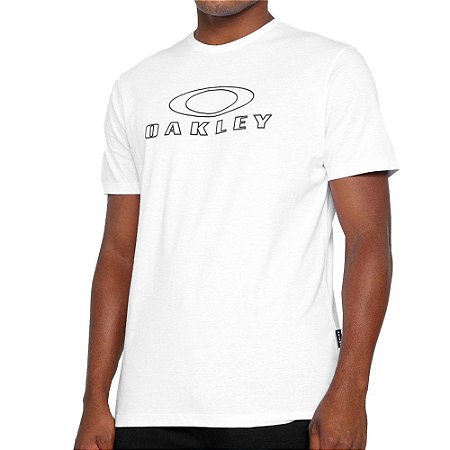 CAMISETA OAKLEY LOGO - BRANCA