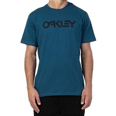 Camiseta Oakley Mark II SS Masculina Azul