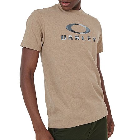 Camiseta Oakley Camo SS Masculina Caqui