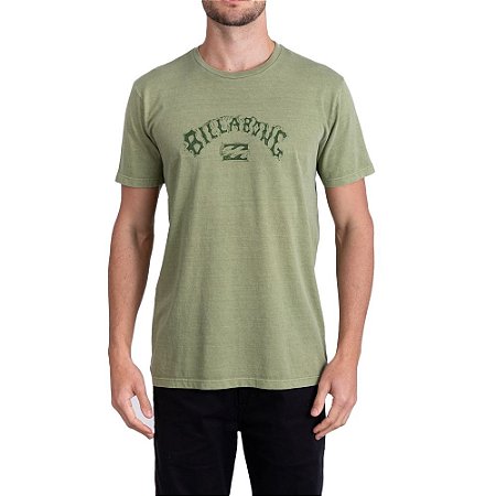 Camiseta Billabong Arch Wave Masculina Verde