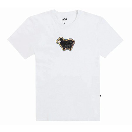 Camiseta Lost Sheep Rainbow Masculina Branco