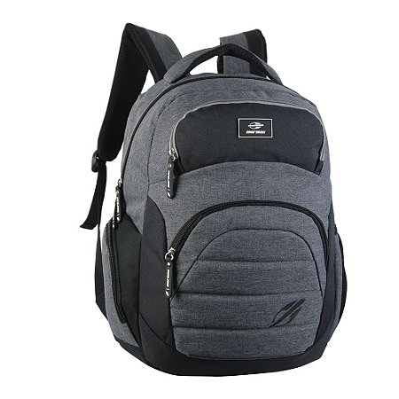 Mochila Mormaii MOR-0034 Casual Executiva 30 Litros Cinza