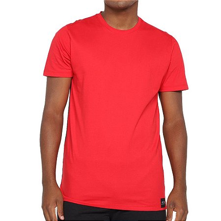 Camiseta Oakley Phantasmagoria Block Masculina Vermelho - Radical