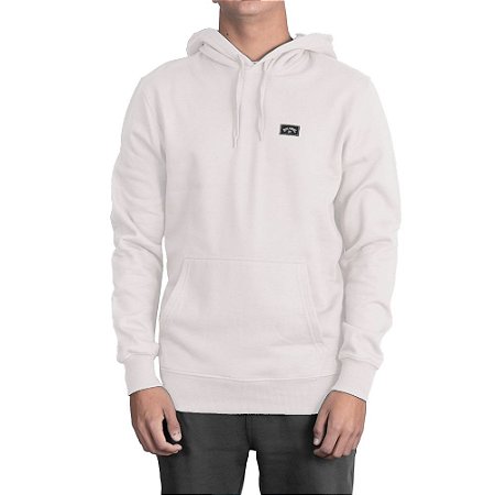 Moletom Billabong Canguru All Day Pullover Off White