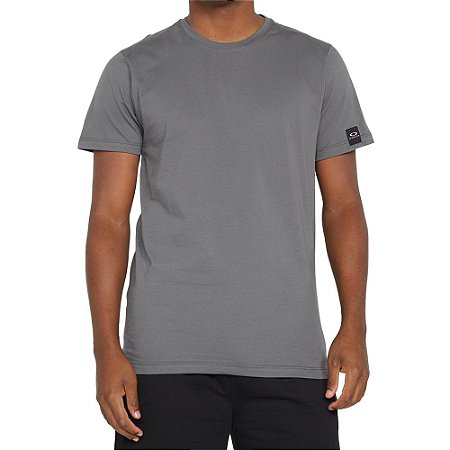 Camiseta Oakley Phantasmagoria Masculina Cinza Escuro